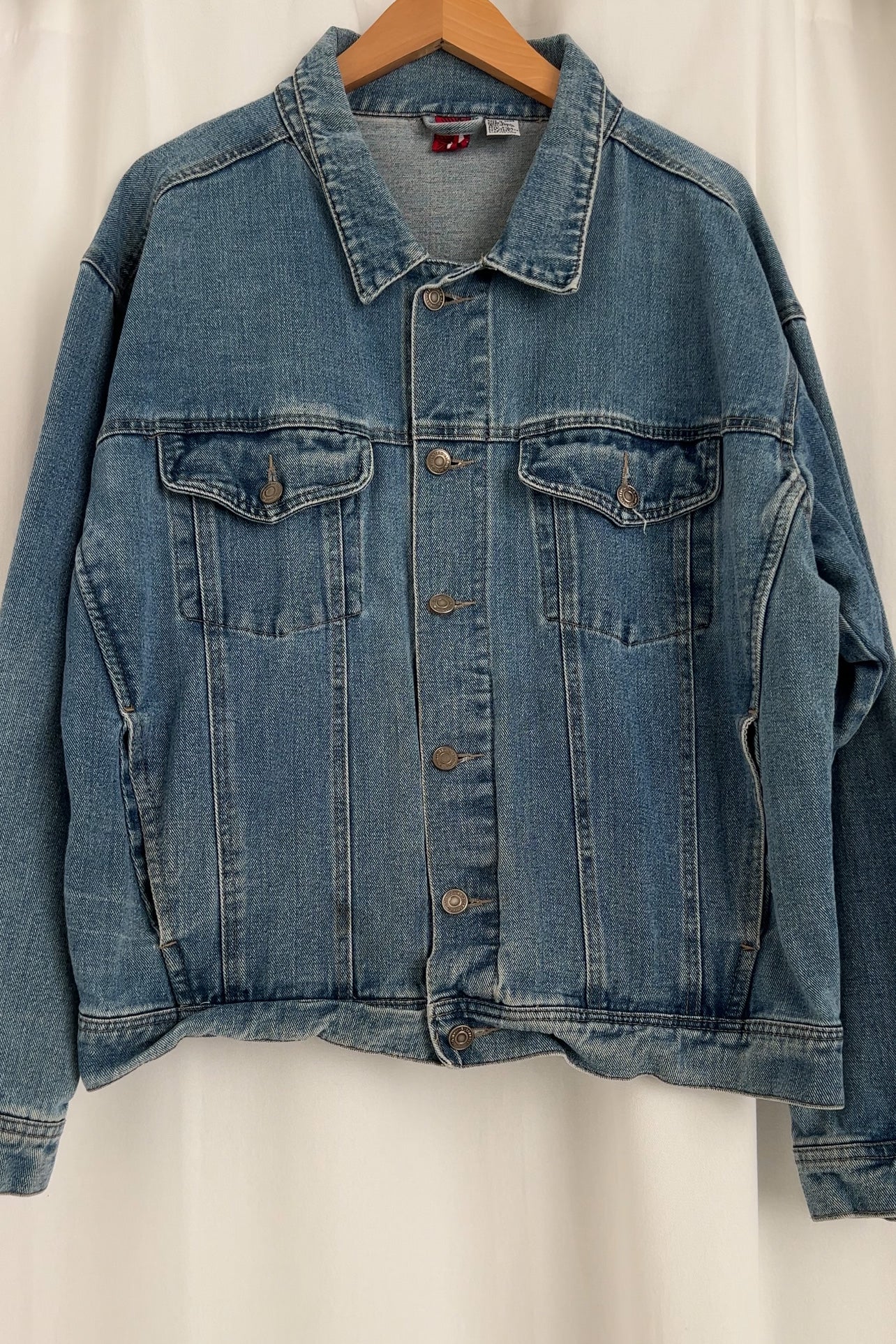 Vintage Medium Wash Everyday Denim Jacket